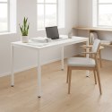 Stół do kuchni jadalni dla 4-5 osób biurko komputerowe 120x60 cm biały ModernHome ModernHome