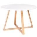 Stolik kawowy nowoczesny skandynawski 60 cm bambus ModernHome ModernHome