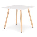 Stolik kuchenny nowoczesny drewniany kwadratowy 80x80 cm ModernHome ModernHome