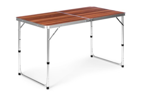 Stolik turystyczny stół składany kemping brązowy blat 120x60 cm MultiGarden MultiGarden