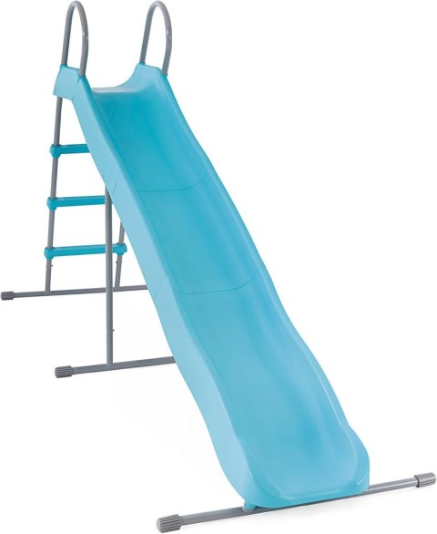 Zjeżdżalnia dla dzieci ogrodowa ślizg 244 cm duża stal tworzywo INTEX 44107 INTEX