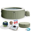 Nadmuchiwane SPA basen z hydromasażem 4 os. 196x71 cm akcesoria premium INTEX 28426NP INTEX