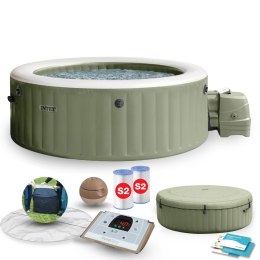 Nadmuchiwane SPA basen z hydromasażem 4 os. 196x71 cm akcesoria premium INTEX 28426NP INTEX