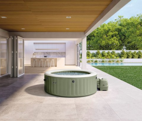Nadmuchiwane SPA basen z hydromasażem 4 os. 196x71 cm akcesoria premium INTEX 28426NP INTEX