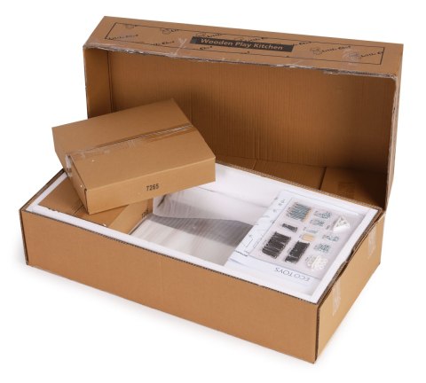 Duża drewniana kuchnia dla dzieci akcesoria ECOTOYS ECOTOYS Duża drewniana kuchnia dla dzieci akcesoria ECOTOYS ECOTOYS