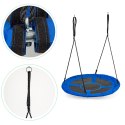 Huśtawka ogrodowa bocianie gniazdo 100cm ECOTOYS niebieska ECOTOYS