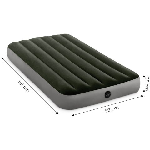 Materac dmuchany do spania łóżko jednoosobowy 191x99 cm Intex 64107 INTEX Materac dmuchany do spania łóżko jednoosobowy 191x99 cm Intex 64107 INTEX