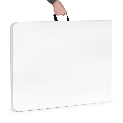 Stół cateringowy 180 cm składany w walizkę biały ModernHome ModernHome Stół cateringowy 180 cm składany w walizkę biały ModernHome ModernHome