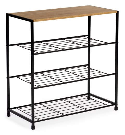 Szafka na buty stojak regał półka loft 3 poziomy ModernHome ModernHome Szafka na buty stojak regał półka loft 3 poziomy ModernHome ModernHome