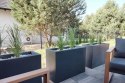Designerska donica MONUMO LUNGO GRANDE Antracyt MONUMO