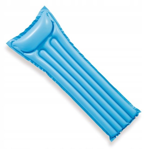 Dmuchany materac do pływania 183x69 cm niebieski - 59703 INTEX INTEX Dmuchany materac do pływania 183x69 cm niebieski - 59703 INTEX INTEX
