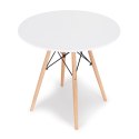 Stół stolik nowoczesny do jadalni salonu kuchni 80cm ModernHome
