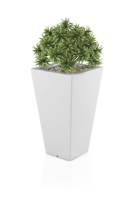 Designerska donica MONUMO SLIM LINE S Biała MONUMO Designerska donica MONUMO SLIM LINE S Biała MONUMO