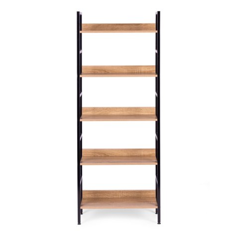 Reał loftowy wysoki 5 półek metal MDF ModernHome ModernHome Reał loftowy wysoki 5 półek metal MDF ModernHome ModernHome