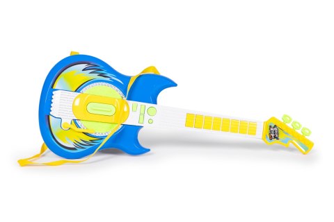 Zestaw gitara elektryczna mikrofon statyw dla dzieci MP3 - niebieska MULTISTORE Zestaw gitara elektryczna mikrofon statyw dla dzieci MP3 - niebieska MULTISTORE