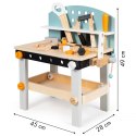Drewniany warsztat dla dzieci stół narzędziowy 38 elementów ECOTOYS ECOTOYS