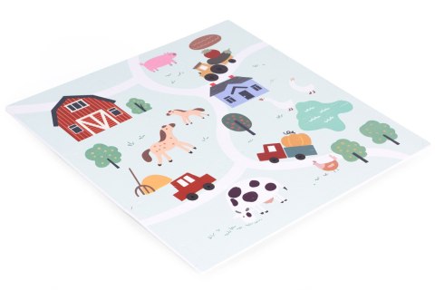 Duża mata piankowa EVA dla dzieci Farma 90,5x90,5 cm 21 el. ECOTOYS ECOTOYS Duża mata piankowa EVA dla dzieci Farma 90,5x90,5 cm 21 el. ECOTOYS ECOTOYS