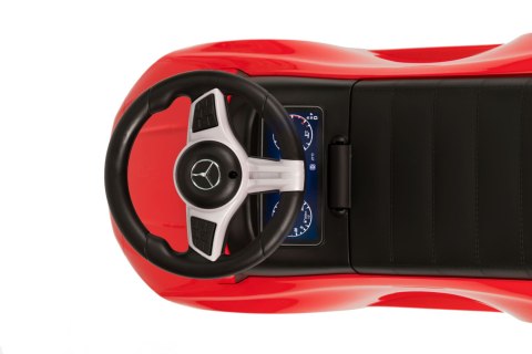 Jeździk autko Mercedes C CLASS interaktywna kierownica dźwięki czerwony MULTISTORE Jeździk autko Mercedes C CLASS interaktywna kierownica dźwięki czerwony MULTISTORE