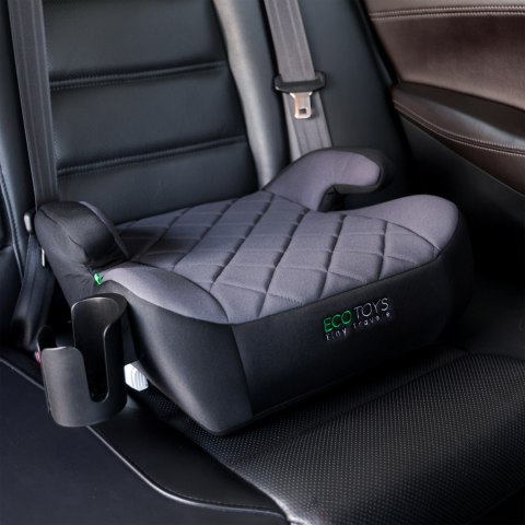 Podkładka ISOFIX samochodowa siedzisko dla dzieci i-SIZE uchwyt na napoje wzrost 125-150 cm ECOTOYS ECOTOYS Podkładka ISOFIX samochodowa siedzisko dla dzieci i-SIZE uchwyt na napoje wzrost 125-150 cm ECOTOYS ECOTOYS