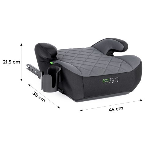 Podkładka ISOFIX samochodowa siedzisko dla dzieci i-SIZE uchwyt na napoje wzrost 125-150 cm ECOTOYS ECOTOYS Podkładka ISOFIX samochodowa siedzisko dla dzieci i-SIZE uchwyt na napoje wzrost 125-150 cm ECOTOYS ECOTOYS