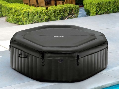 Nadmuchiwane jacuzzi ośmiokątne hydromasaż 4 os. 180x71 cm akcesoria premium INTEX 28458 INTEX Nadmuchiwane jacuzzi ośmiokątne hydromasaż 4 os. 180x71 cm akcesoria premium INTEX 28458 INTEX