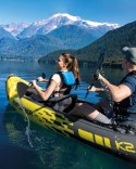 Kajak dmuchany Explorer K2 dla 2 osób wiosła + pompka INTEX 68307 INTEX