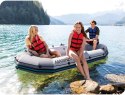 Ponton dmuchany Mariner 3 dla 3 osób wiosła pompka uchwyty na wędkę i silnik INTEX 68373 INTEX