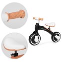 Rowerek biegowy z pedałami - treningowy kółka boczne 3w1 czarny ECOTOYS ECOTOYS