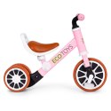 Rowerek trójkołowy biegowy z pedałami 2w1 różowy ECOTOYS ECOTOYS