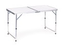 Stolik turystyczny stół składany kemping biały blat 120x60 cm MultiGarden MultiGarden