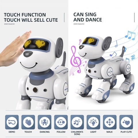 Robot Pies. Programowanie zdalnego sterowania.